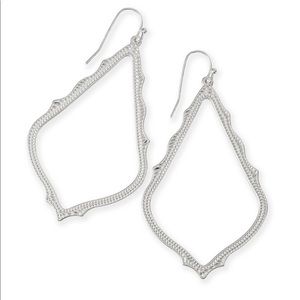 Kendra Scott Rhodium Sophee Earrings